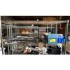 Image 1 : SHELF OF (2) TOOL BOXES WITH CONTENTS & (2) FOLDING METAL HAND TRUCKS