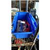 Image 5 : SHELF OF (2) TOOL BOXES WITH CONTENTS & (2) FOLDING METAL HAND TRUCKS