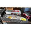 Image 3 : SHELF OF ICE SKATES, SNOW SHOES, BADMINTON & VOLLEYBALL SET & DOUBLE QUICK III HI-OUTPUT AIR PUMP