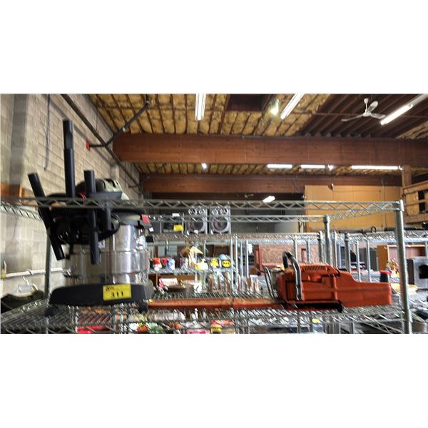 SHOP-VAC BRAND SHOP VAC & STIHL GAS POWERED CHAIN SAW