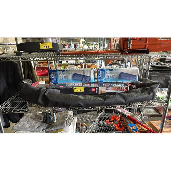 BLUE PLANET SOLAR PANELS, CARPET SHIELD SELF-ADHESIVE FILM & ROLL OF MESH