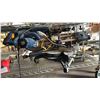 Image 3 : TABLE TOP TILE SAW & SLIDING COMPOUND MITER SAW