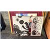 Image 3 : (4) ASSORTED FRAMED ART: PRINTS & ORIGINALS.