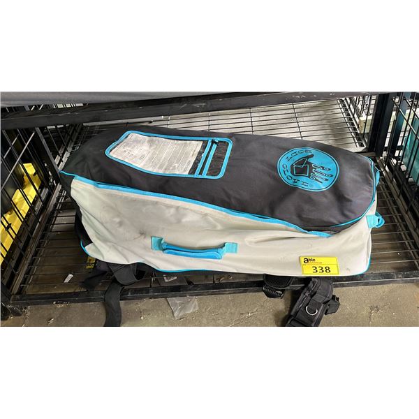 BODY GLOVE INFLATABLE PADDLE BOARD IN CANVAS CARRY CASE