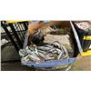 Image 1 : LARGE BOX OF ASSORTED SOFA COVERS