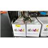 Image 1 : (6) *NEW IN BOX* GLAZED CERAMIC BALLOON UNICORN MONEY BANKS