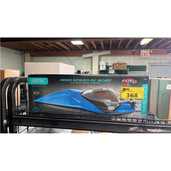 4DRC TOMAHAWK S2 HIGH SPEED RC BOAT