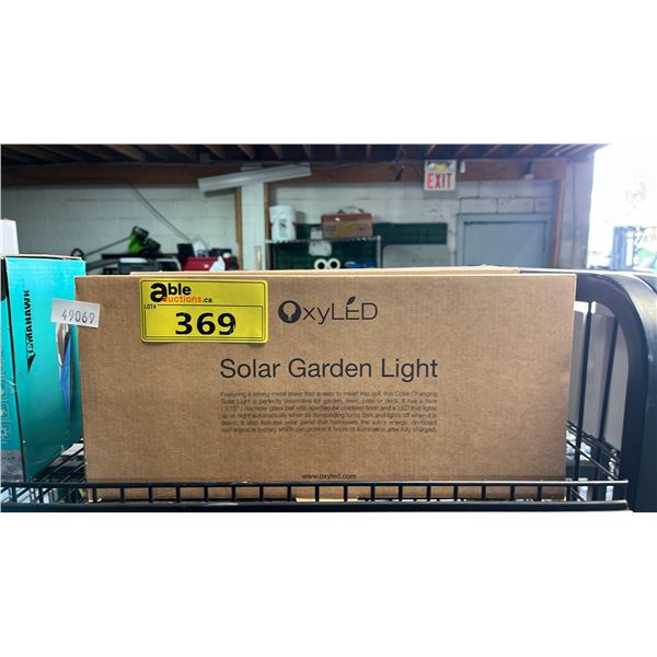 (3) *NEW* OXYLED SOLAR GARDEN LIGHT SETS