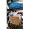 Image 4 : SHELF OF 60" X 102" TABLE CLOTHS, FULL/QUEEN WHITE DUVET COVER SET & 4 BATOLIET TOILET ROLL HOLDERS