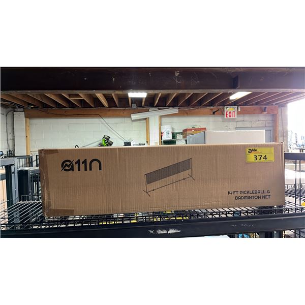 *NEW* A11N SPORTS 14' PICKLEBALL & BADMINTON NET