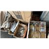 Image 4 : PALLET OF AIR FLOW FILTER, HEAT SHRINK DISCONNECTION TERMINAL, WESTWARD VERTICAL FILE CABINET & MORE