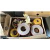 Image 2 : PALLET OF RUBBERMAID TOTE LIDS, WESTWARD WRENCHES, FIBRE-METAL TUNGSTEN ELECTRODES & MORE *MUST TAKE
