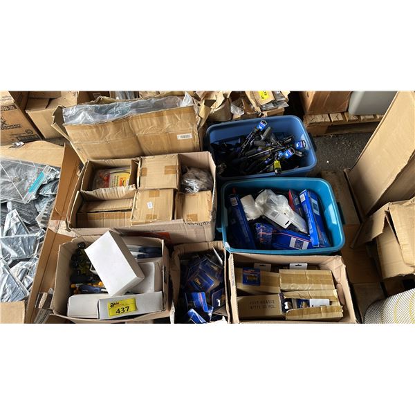 PALLET OF WESTWARD SCREWDRIVERS, CONDOR EAR PLUGS, WESTWARD BRASS AIR REGULATORS & MORE *MUST TAKE