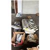 Image 1 : PALLET OF SORTING STORAGE BINS, WORK GLOVES, WESTWARD 5 PC. HEX DIE RETHREADING SETS & MORE *MUST