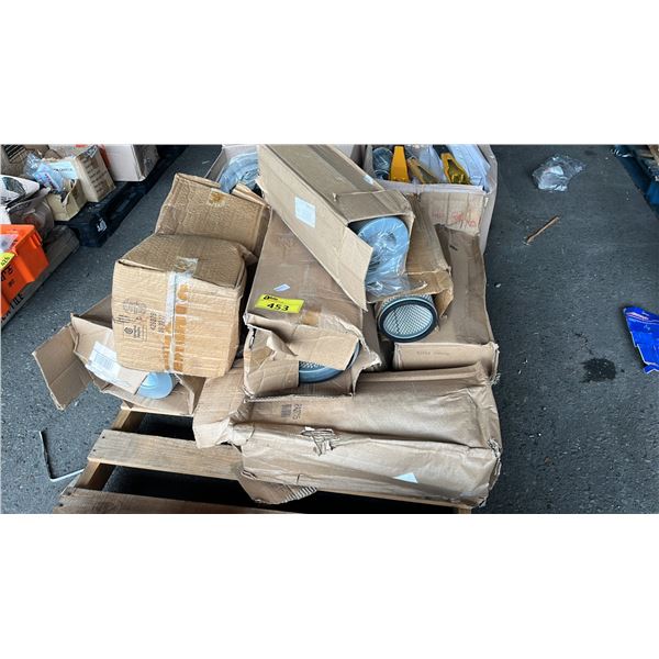 PALLET OF ASSORTED AIR FILTERS *MUST TAKE ALL*