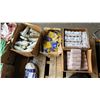 Image 3 : PALLET OF ASSORTED DRILL BITS, TENSOR BANDAGES, WORK GLOVES, GREEN NESTING STORAGE BINS & MORE *MUST