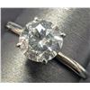 Image 1 : 10K(1.34G), NATURAL DIAMOND (SALT & PEPPER) (1CT)RING, SIZE 6, SUGGESTED RETAIL VALUE $7000