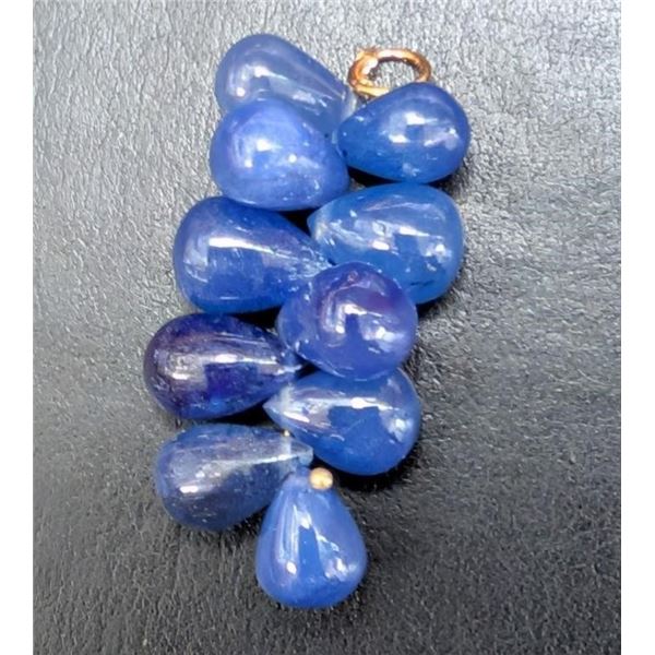10K(2.4G), SAPPHIRE (12CT) PENDANT, SUGGESTED RETAIL VALUE $500