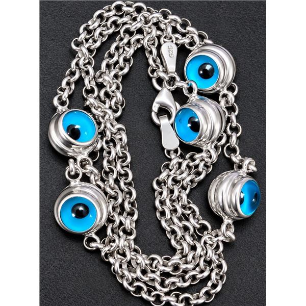 SILVER(10.1G), CHAIN 18", SUGGESTED RETAIL VALUE $300