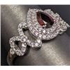 Image 2 : SILVER(3.7G), GARNET (0.5CT)RING, SIZE , SUGGESTED RETAIL VALUE $280