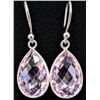 Image 1 : SILVER(3G), AMETHYST (12CT) EARRING, SUGGESTED RETAIL VALUE $240
