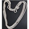 Image 1 : SILVER(6.1G), CHAIN 28" SUGGESTED RETAIL VALUE $200