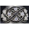 Image 1 : SILVER(4.7G), BLACK ONYX AND CZ RING  SUGGESTED RETAIL VALUE $200