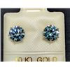 Image 2 : 14K(0.75G),  BLUE LAB DIAMOND (1.82CT) EARRING, SUGGESTED RETAIL VALUE $2800
