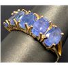 Image 2 : 10K(2.1G),  TANZANITE (2.5CT)RING, SIZE 6, SUGGESTED RETAIL VALUE $2600