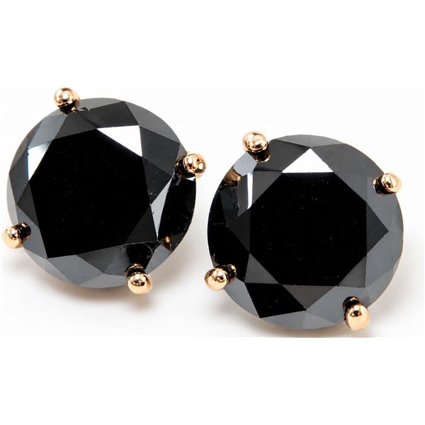 14K BLACK DIAMOND (1.55CT) EARRING SUGGESTED RETAIL VALUE $1200