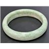 Image 1 : NATURAL GREEN JADEITE BANGLE SUGGESTED RETAIL VALUE $200