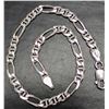 Image 1 : SILVER(7.5G),  MEN'S ITALIAN BRACELET 8" SUGGESTED RETAIL VALUE $400
