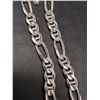 Image 2 : SILVER(7.5G),  MEN'S ITALIAN BRACELET 8" SUGGESTED RETAIL VALUE $400