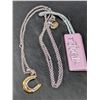 Image 2 : SILVER(2.35G),  DIAMOND (0.01CT) NECKLACE 15-16" SUGGESTED RETAIL VALUE $200