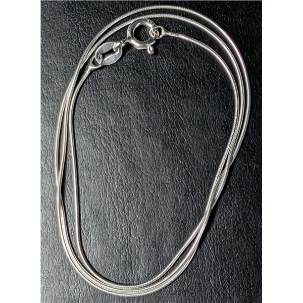 SILVER CHAIN 18"