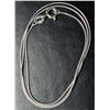 Image 1 : SILVER CHAIN 18"
