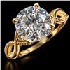 Image 1 : 10K(2.2G), LAB DIAMOND (1.5CT)RING, SIZE 6, SUGGESTED RETAIL VALUE $4800