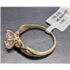 Image 5 : 10K(2.2G), LAB DIAMOND (1.5CT)RING, SIZE 6, SUGGESTED RETAIL VALUE $4800