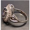 Image 2 : SILVER(4.45G), MYSTIC TOPAZ CZ (APP 2CT)RING, SIZE 6.5, SUGGESTED RETAIL VALUE $400