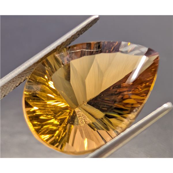 GENUINE CITRINE (12CT)GEMSTONE, SUGGESTED RETAIL VALUE $360