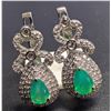 Image 1 : SILVER(5G), CZ EARRING, SUGGESTED RETAIL VALUE $300