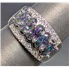Image 1 : SILVER(4.25G), MYSTIC CZ (APP 2CT)RING, SIZE 7, SUGGESTED RETAIL VALUE $260