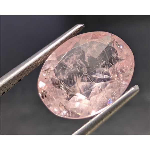 GENUINE MORGANITE (3CT)GEMSTONE, SUGGESTED RETAIL VALUE $240