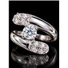 Image 1 : SILVER(4G), CZ RING, SIZE 8, SUGGESTED RETAIL VALUE $240