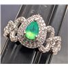 Image 1 : SILVER(3.45G), CZ RING , SUGGESTED RETAIL VALUE $240