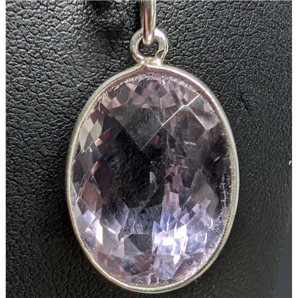 SILVER(2.71G), AMETHYST (12CT)GEMSTONE, SUGGESTED RETAIL VALUE $240