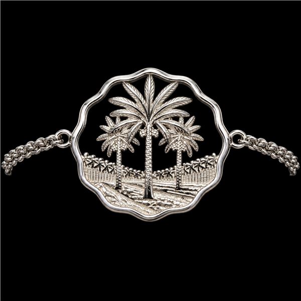SILVER(6G), BRACELET 8" SUGGESTED RETAIL VALUE $200