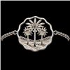 Image 1 : SILVER(6G), BRACELET 8" SUGGESTED RETAIL VALUE $200