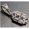 Image 2 : SILVER(1.73G), SAPPHIRE (0.4CT)PENDANT