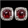 Image 1 : SILVER(1.54G), GEMSTONE EARRING SUGGESTED RETAIL VALUE $200